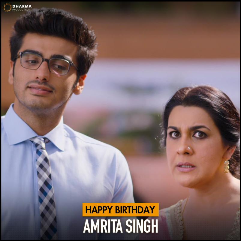 Wishing Amrita Singh a very happy birthday! 