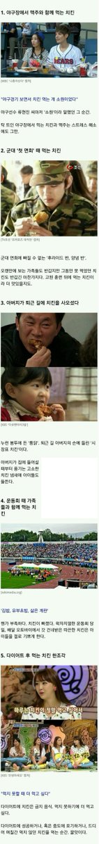 치킨이 가장 맛있을때