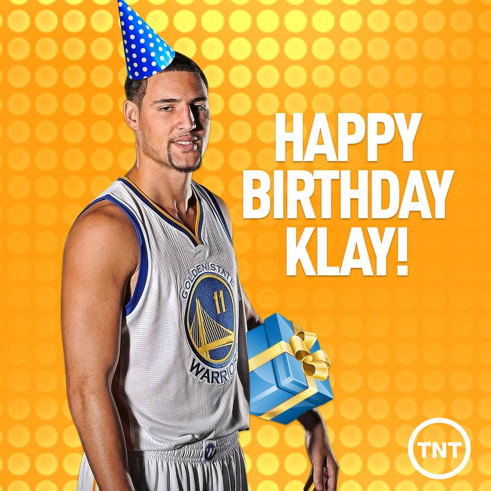 Happy 25th Birthday to Klay Thompson! 