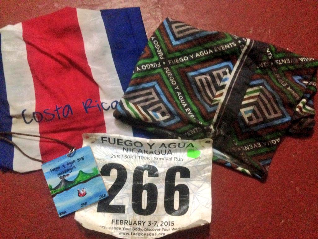 Ultramaratonista! #Ultra #CostaRica #PuraVida #ThisIsCostaRica #FyA2015 #Ometepe #Nicaragua #UltraTrail #50km