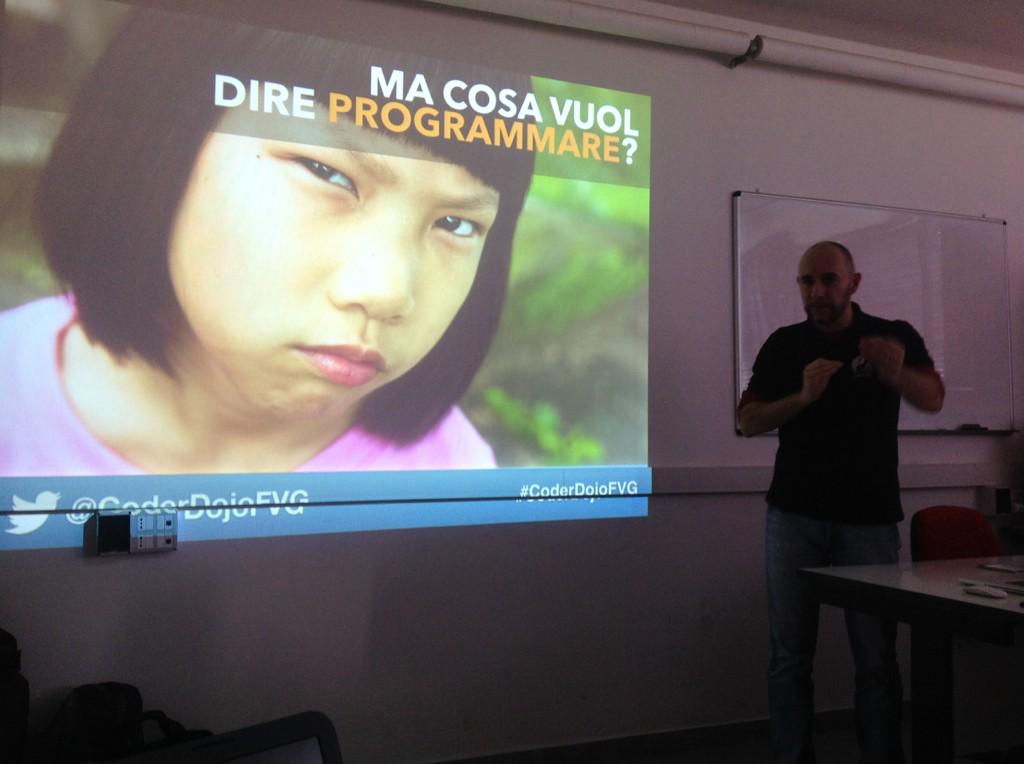 kikabrocato's tweet image. #coderdojo@malignani #malignaniud #coderdojofvg cosa vuo,dire programmare?
