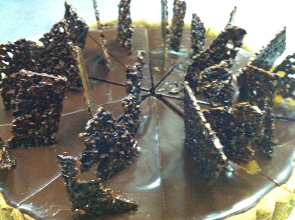 BetmonStephane's tweet photo. Tarte au chocolat guanaja 70% http://t.co/ciLmUO9ch2