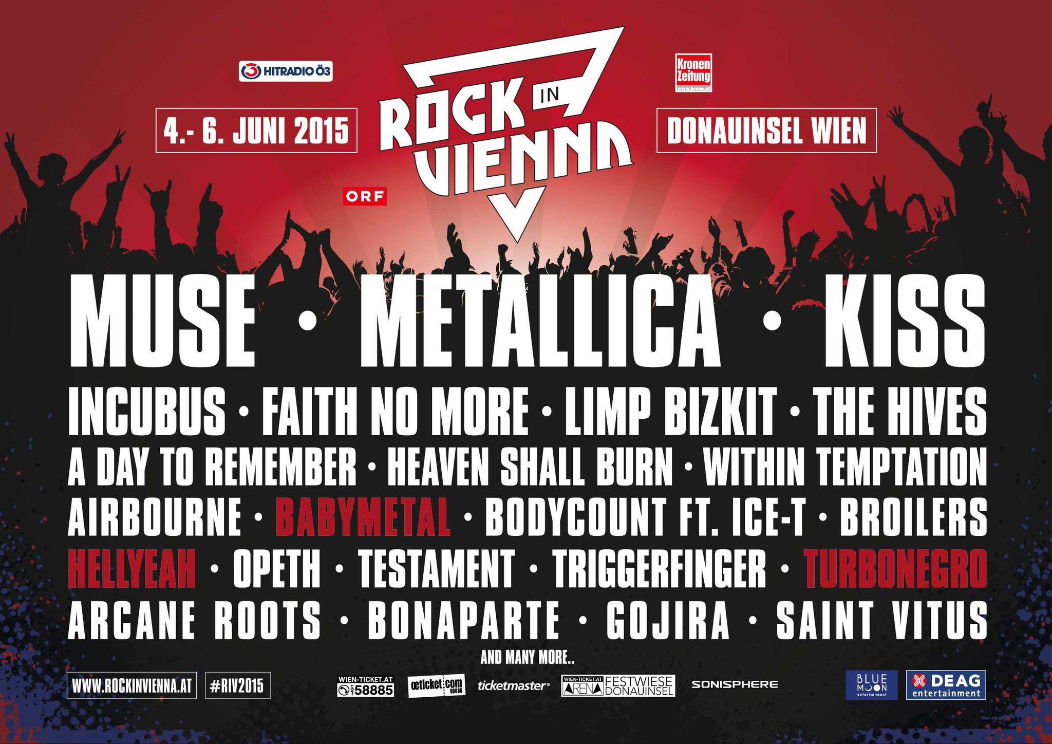 Rock In Vienna on Twitter "Neue Bands TurbonegroHQ BABYMETAL_JAPAN