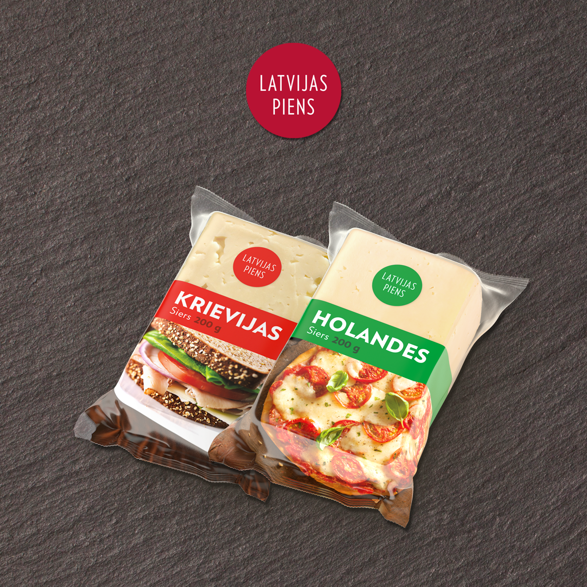 Jaunie Latvijas Piena Krievijas un Holandes sieri ieguvuši vēl labākas garšas nianses un jaunu iepakojumu.