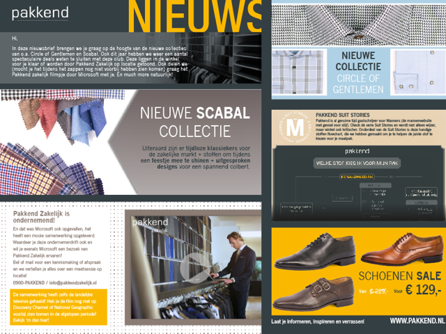 Pakkend's tweet image. De Pakkend nieuwsbrief! Lees 'm snel door, hij is rijk aan nieuws en aanbiedingen. Laat je inspireren! Pakkend