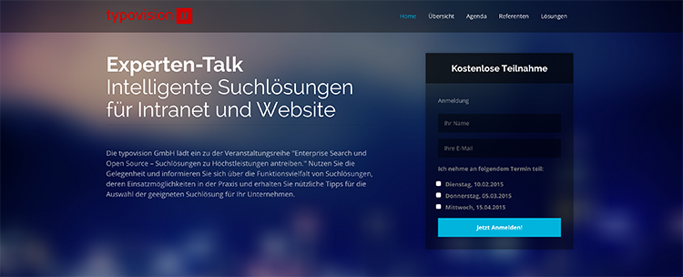 typovision's tweet photo. Morgen geht der #EnterpriseSearch Experten-Talk in die 2. Runde. Kostenfrei informieren http://t.co/I8jXKVWo0W http://t.co/XaibcYSBg2
