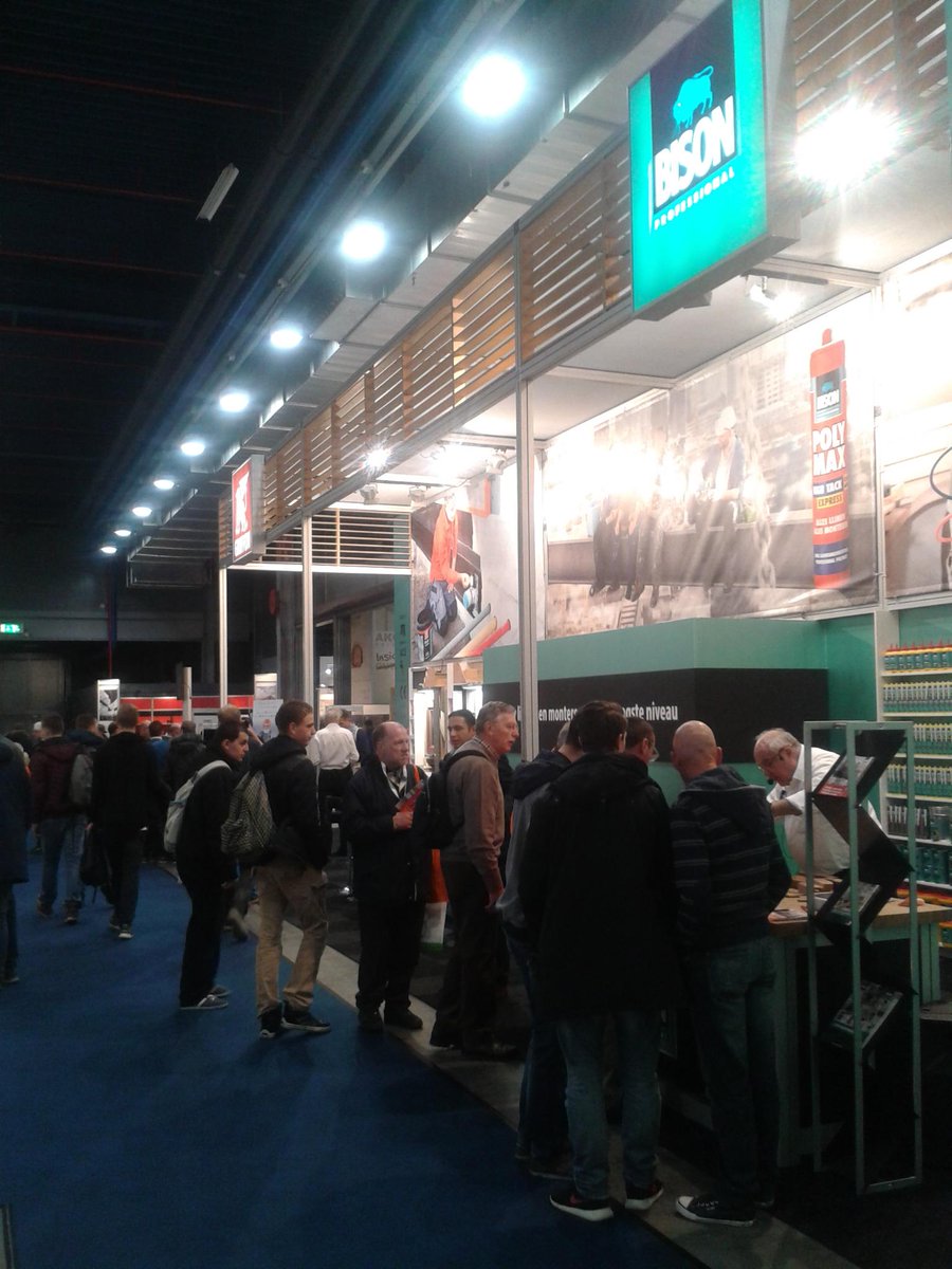 De @BouwBeurs15 is al in volle gang. Bezoek ons nu op stand D076 in hal 9!