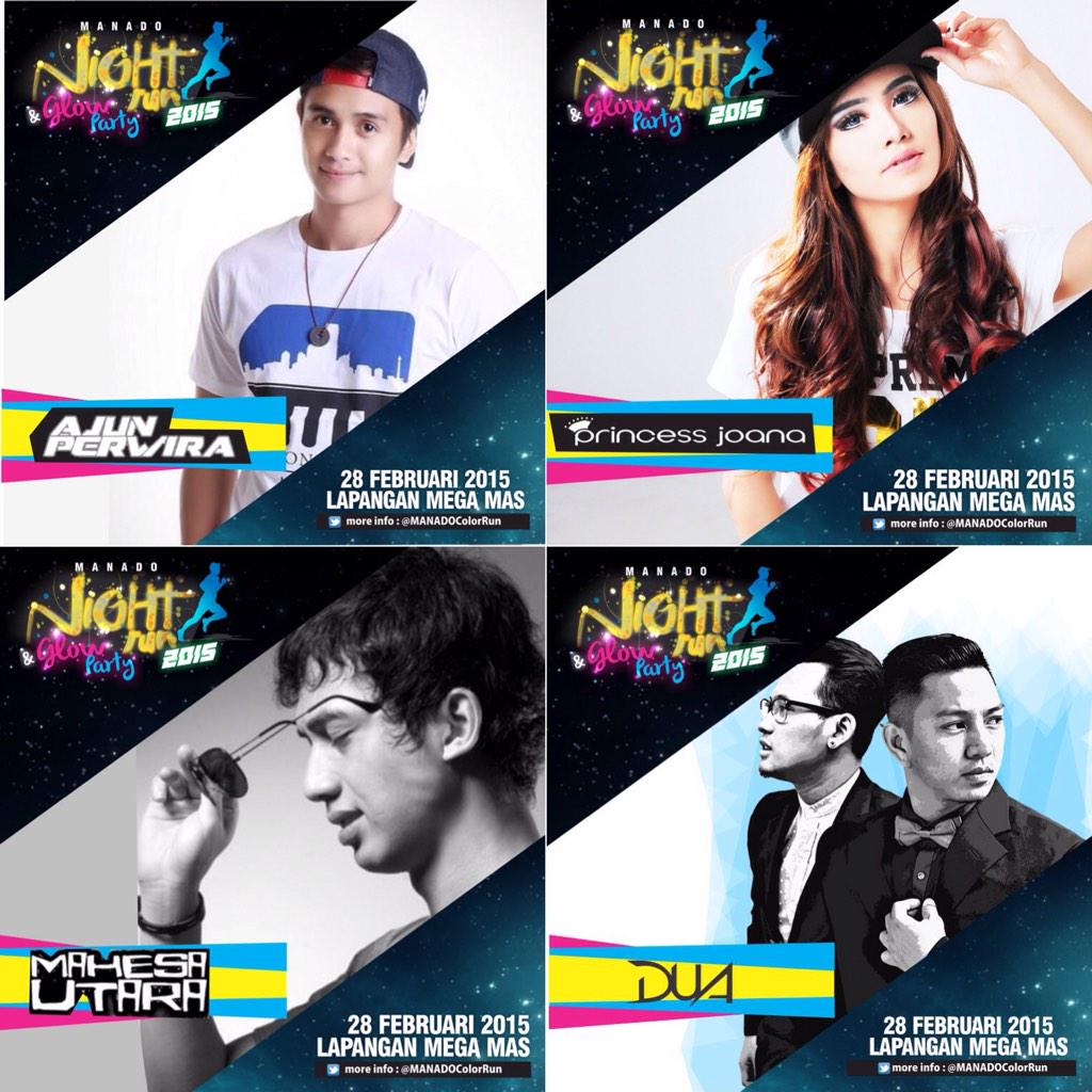 Yuk seru2an bareng dengan Dj keren <a href="/PJoana/">Princess Joana</a> <a href="/AjunDangerous/">AJUN PERWIRA</a> <a href="/mahesautara/">mahesautara</a> <a href="/DUA_Official/">D.U.A</a> hanya di #ManadoNightRun