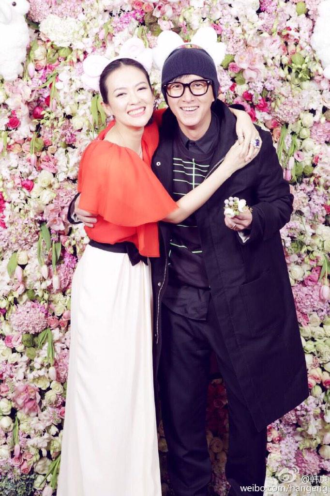 Happy Birthday gege! [PIC] 150209 Hangeng Weibo Update with Zhang Ziyi [2P] 