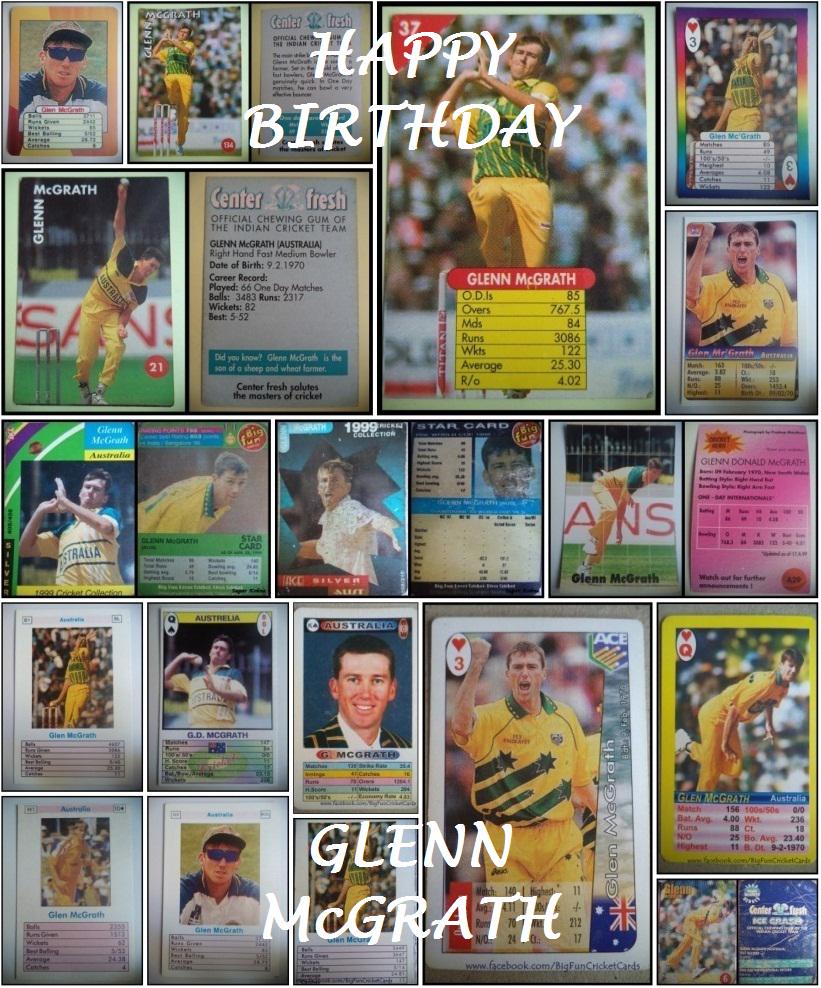 Happy Birthday Glenn McGrath  