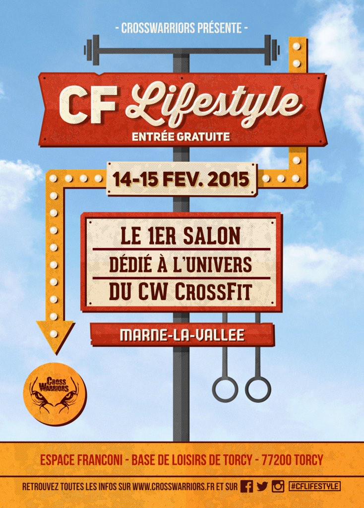 Crosswarriors77's tweet photo. Rejoignez-nous samedi et dimanche pour un week end 100% CrossFit à l'espace Franconi de Torcy! #cflifestyle http://t.co/euTgeQyk8d