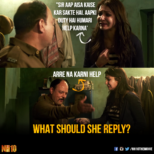 NH10themovie's tweet photo. Tell us what you think! #NH10Trailer http://t.co/0Z44UJt7Lc