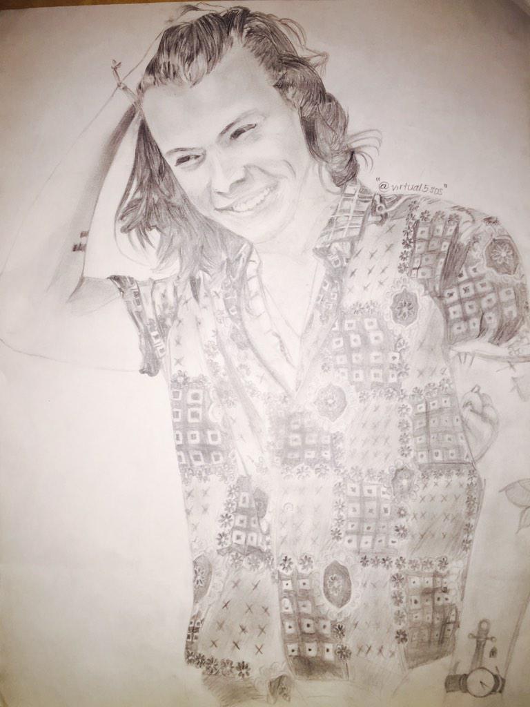 <a href="/Harry_Styles/">Harry Styles.</a> i drew a picture of you, hope you like it! Let me know by following me?