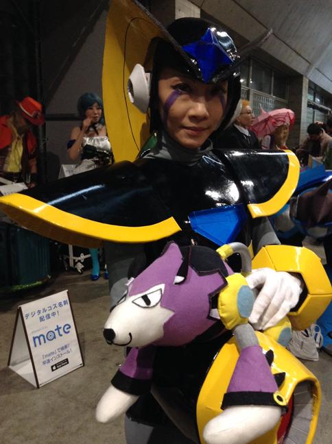 コスプレの中には、フォルテさんがいました！ ゴスペルを連れていました