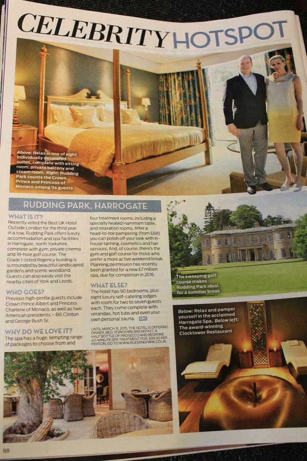 The Celebrity Hotspot in this week's issue of <a href="/OK_Magazine/">OK! Magazine</a>: ruddingpark.co.uk

via <a href="/RuddingPark/">Rudding Park Hotel</a>