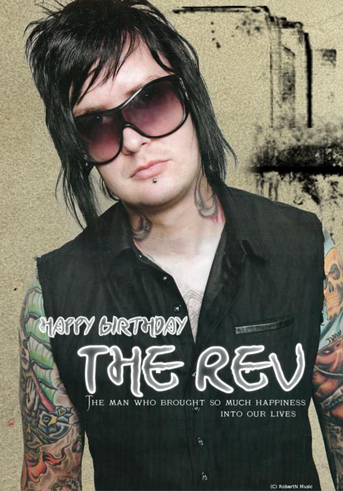 Happy birthday THE REV. Love you so much but now you\re so far away  .  