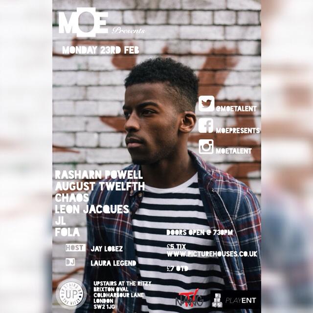 BenjyDouglas's tweet photo. Next week Monday ✌️
#MOEPresents 
@UpstairsRitzy 

£5 tickets 👉  http://t.co/LllhkY0UHo 👈 http://t.co/FCfZAVuRoM