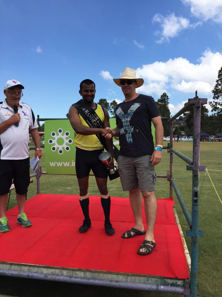 NSWPTL's tweet photo. Sharma wins Keilor 70m&amp;2nd in the Trinity Gift. Is a big chance into @StonningtonGift this Friday! @VictorianAthLea http://t.co/Ri26d3AOqU