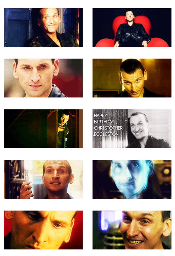 HAPPY BIRTHDAY TO CHRISTOPHER ECCLESTON WHO PLAYED 9TH DOCTOR IN 2005 