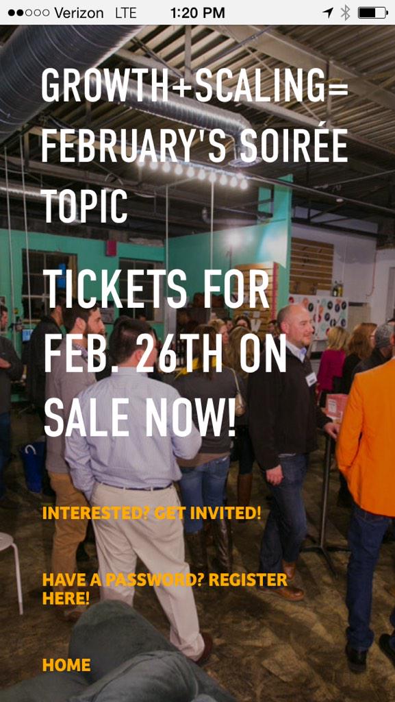 StartUpSoiree's tweet image. February's #StartupSoiree event has launched! Check out startup-soiree.com for details. #Baltimore #BmoreFounder