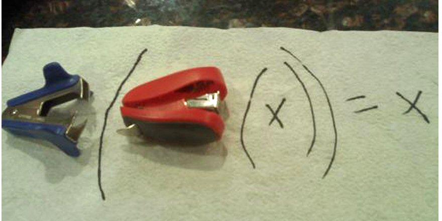 This mathematics humor, circulating widely on the web, may have some educational value. It deals with functions.