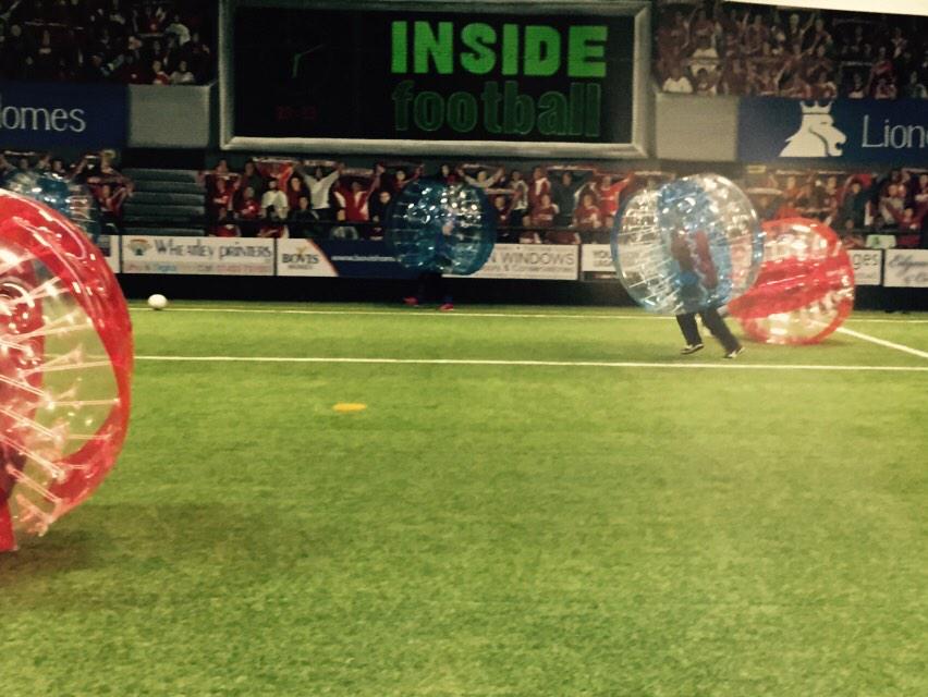 Bubblefootyfun's tweet photo. Trial run at inside footy done. Stroud we are ready for you :)Book a bubble footy experience in your town #bffstroud http://t.co/ZyOIFmsW5f