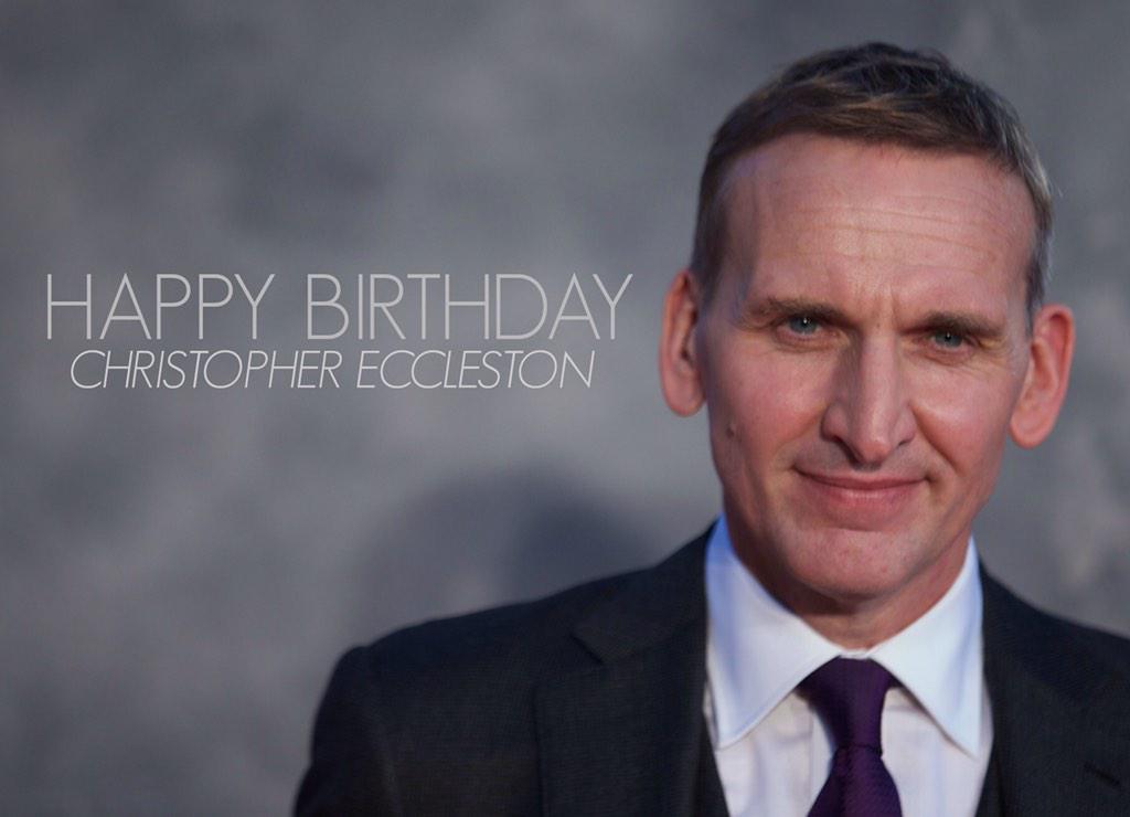 Happy Birthday Christopher Eccleston! 