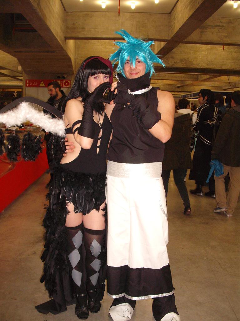 Merucchi_cos's tweet photo. Black Star (╯3╰) #ChibiJapanWeekend http://t.co/0n3AIQPuoW