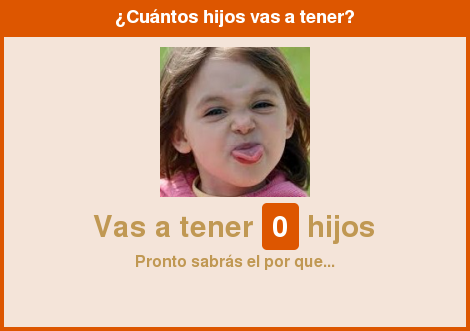 leninhernande17's tweet photo. Vas a tener 0 hijos - Pronto sabr&amp;aacute;s el por que... --> Realiza tu test en: http://t.co/4ABax5n3rq http://t.co/iZ9LT3mmeM