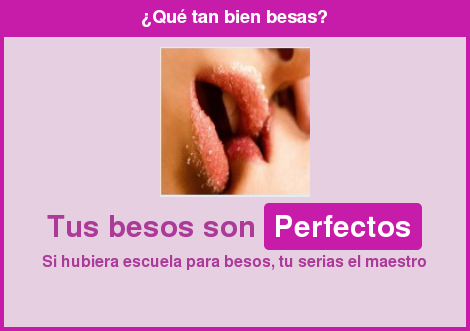 leninhernande17's tweet photo. Besos Perfectos - Si hubiera escuela para besos, tu serias el maestro --> Realiza tu test en: http://t.co/4ABax5n3rq http://t.co/HBXBH3sPmq