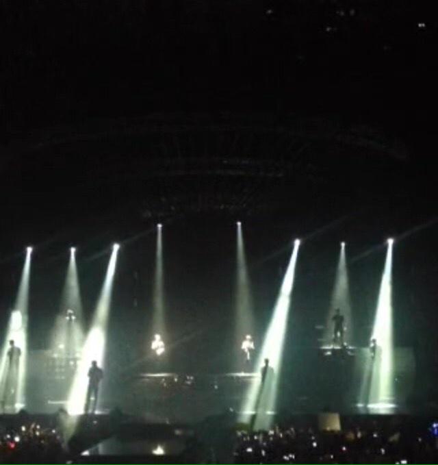 XFactorUKTour's tweet photo. .@StereoKicks on stage tonight! #xfactortour http://t.co/Gmzy5kluUB