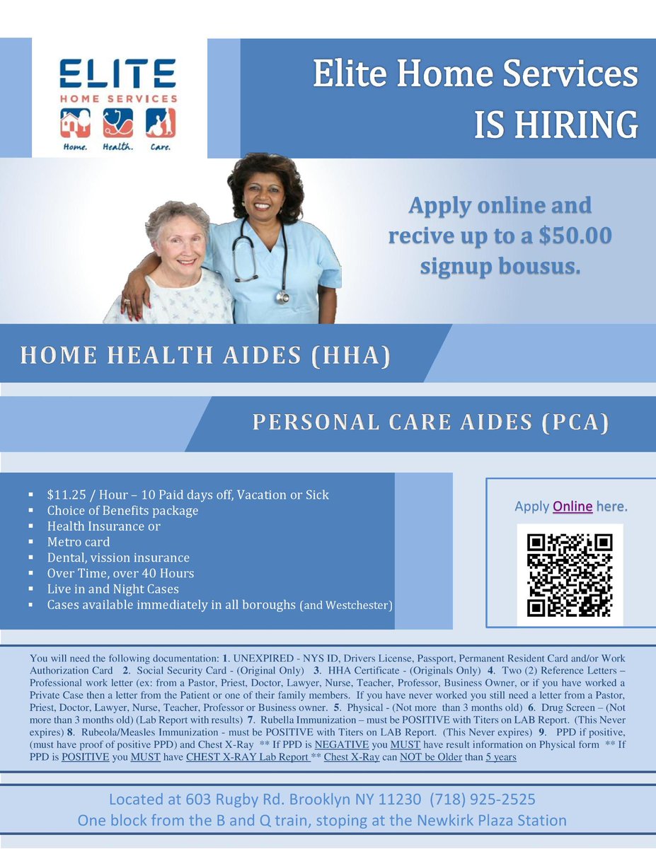 HHA Jobs (HHAJobsNYC) Twitter