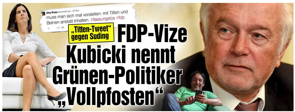 Kachelmann's tweet photo. Wo Herr Kubicki von der @fdp recht hat, hat er recht. #ruppigervollpfostenchauvinismus http://t.co/qtiB8YKYp9
