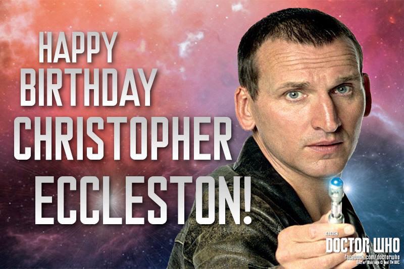 Happy birthday to the 9th Christopher Eccleston!  