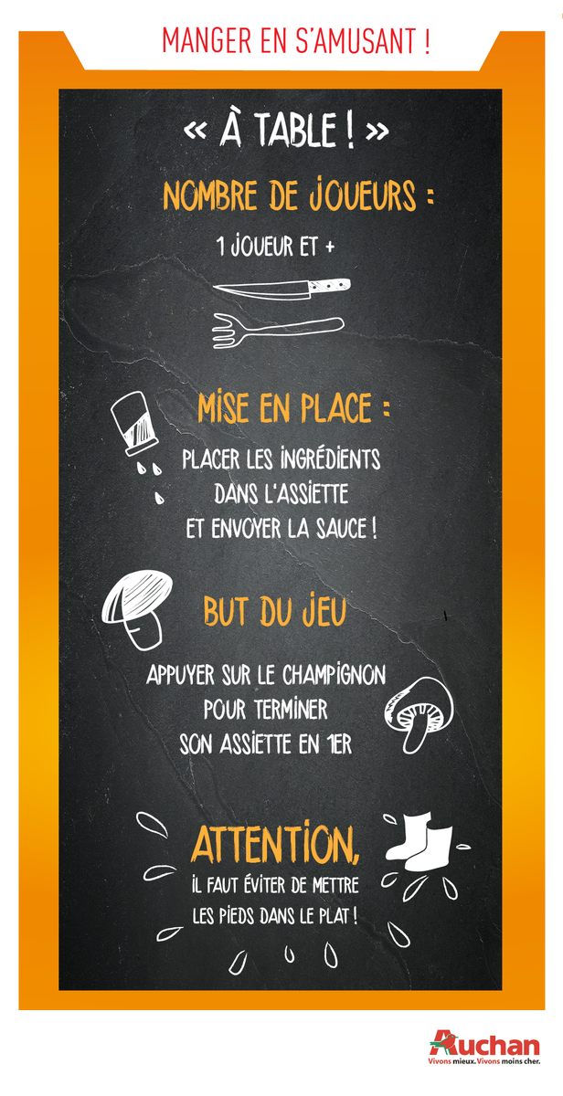 AUCHAN_France's tweet photo. Plutôt que de cacher le poisson, pourquoi ne pas le manger en s'amusant ? http://t.co/eqs0XXmN4u