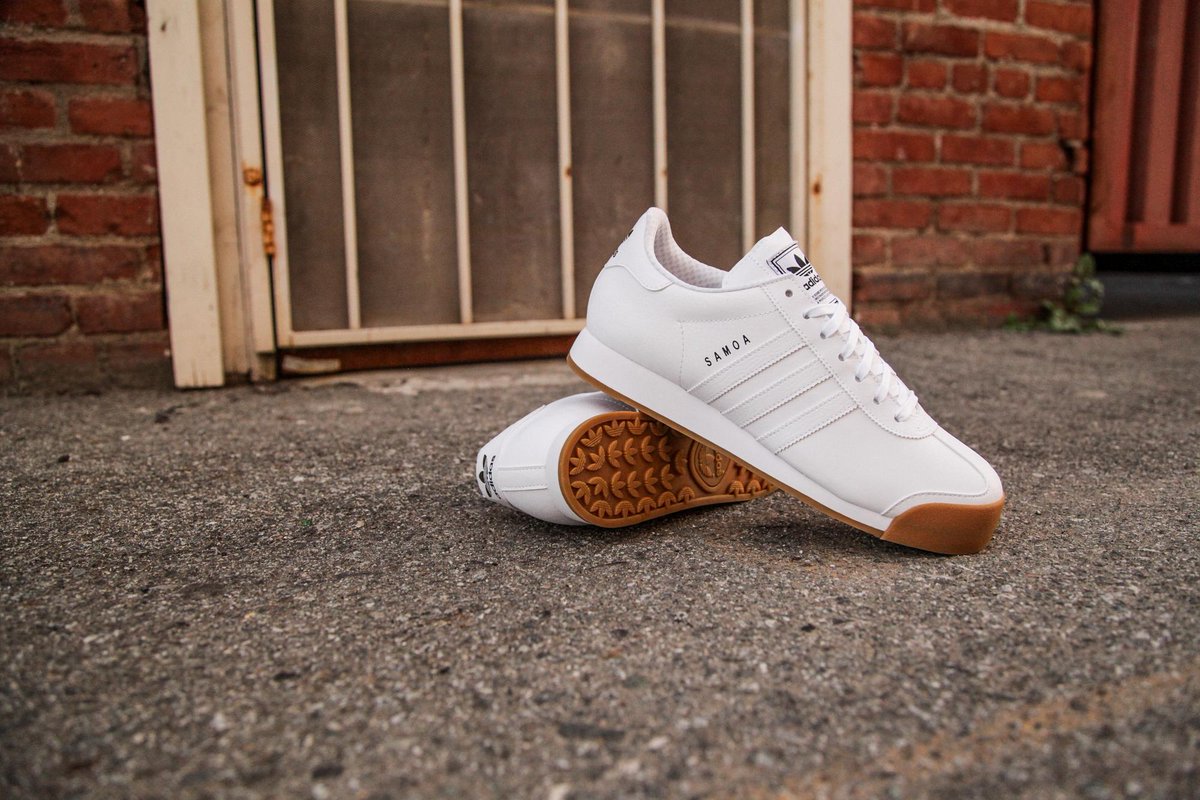 adidas samoa white gum