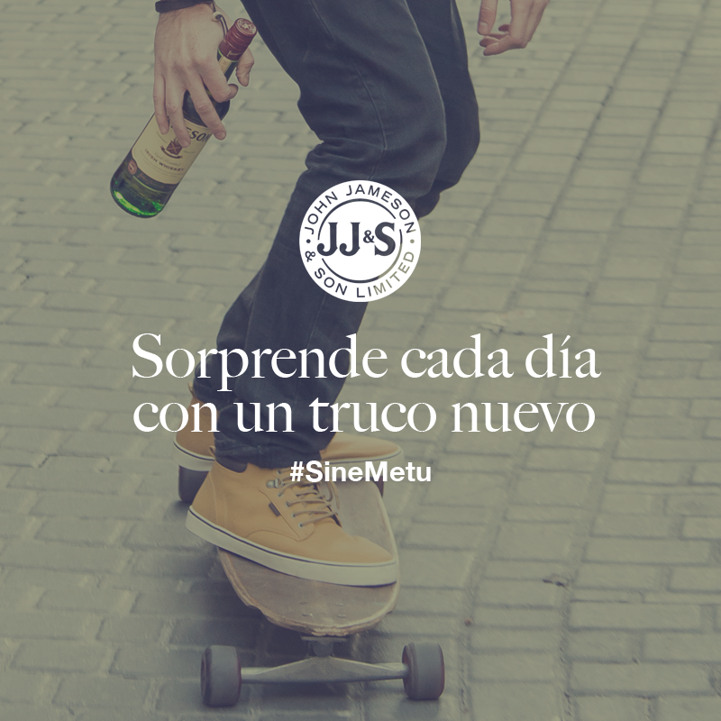 Jameson_es's tweet photo. Y así de lunes a viernes. El finde que te sorprendan a ti. #Jameson #SineMetu http://t.co/xI7GWJRsxj