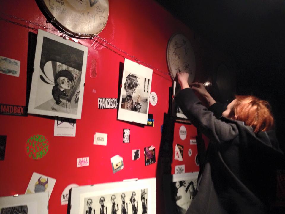 CreatureSimili's tweet image. La mostra di Ambra Garlaschelli per Creature Simili al Rock'n'Roll di #Milano #dark #goth #anni80