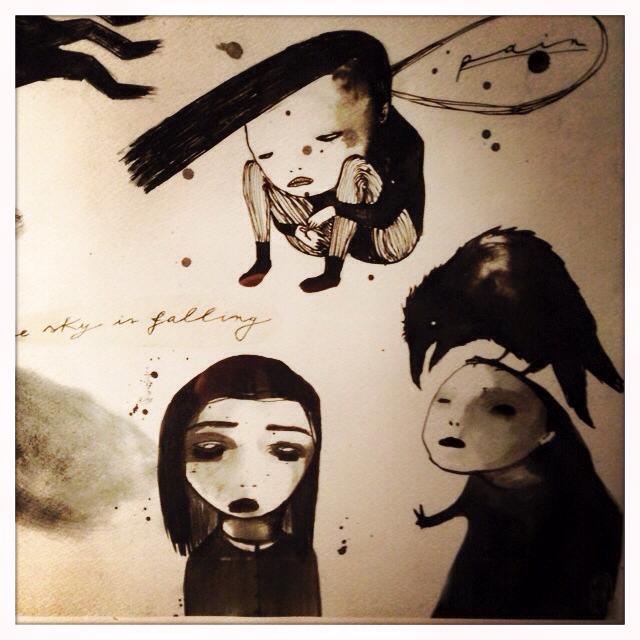 CreatureSimili's tweet image. La mostra di Ambra Garlaschelli per Creature Simili al Rock'n'Roll di #Milano #goth #dark #anni80