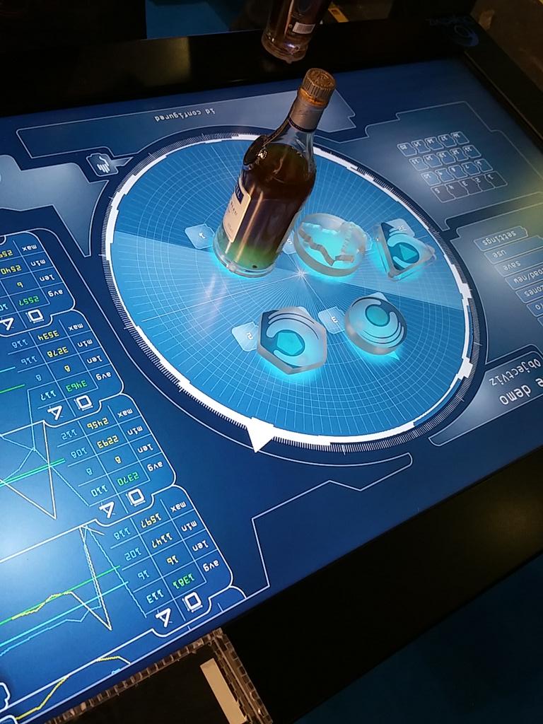 Ama_Zona's tweet image. Our @tangibledisplay #ObjectViz is ready to amaze our visitors