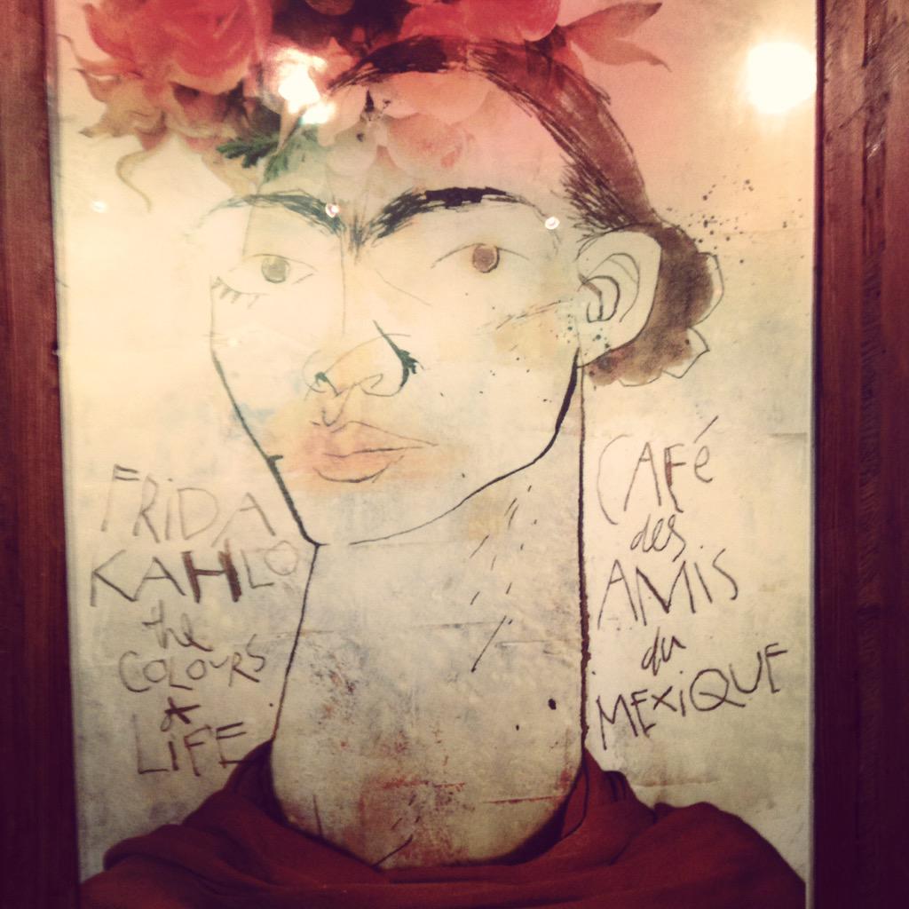 'Nothing is worth more than laughter'. Frida Kahlo. #quoteoftheday #cafedezmotto