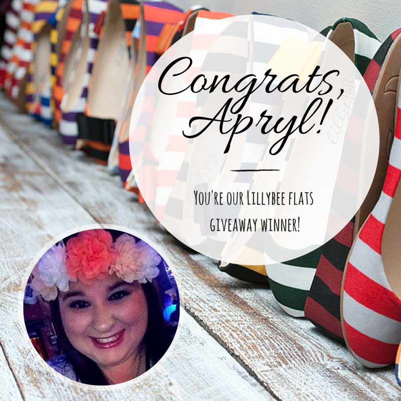 SimpleighSassy's tweet photo. Congrats, Apryl! You're our @lillybee flats #giveaway winner! <3 http://t.co/heKWJXm0kS