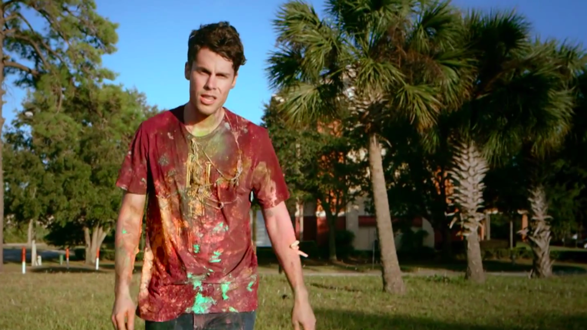 RedBullMusic's tweet photo. Food fight! You Blew It! get messy in new video: http://t.co/1x9nks8iXb http://t.co/RGalqsaJc6