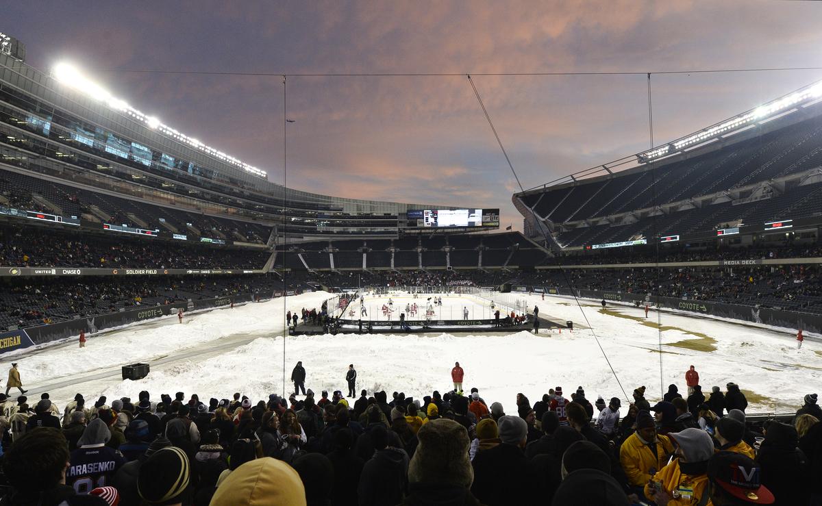 What was your favorite moment from the @CoyoteLogistics Hockey City Classic? #HOCKEYCITY