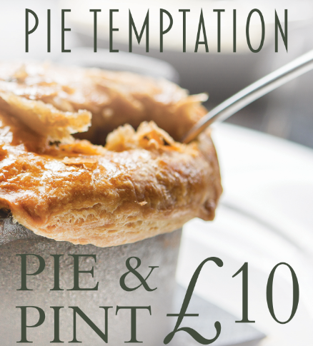 appetisr's tweet photo. “@thewhiteswanEC4: Join us for #PieTemptation this month, and get a Pie, Mash a Pint for just £10! http://t.co/s4owzOSWNm”
#appetising
#deal