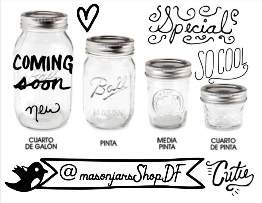 MasonJarsShopDF's tweet photo. Buenos días! Hagan sus pedidos! Tenemos envios a toda la República Mexicana! http://t.co/mbzyuSJDp1