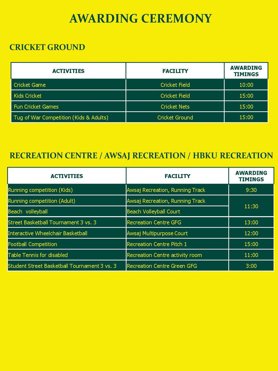 ComServicesQF's tweet photo. We would like to invite you as we celebrate NSD 2015.

List of activities at Education City, Qatar Foundation http://t.co/jZ43cGHrga