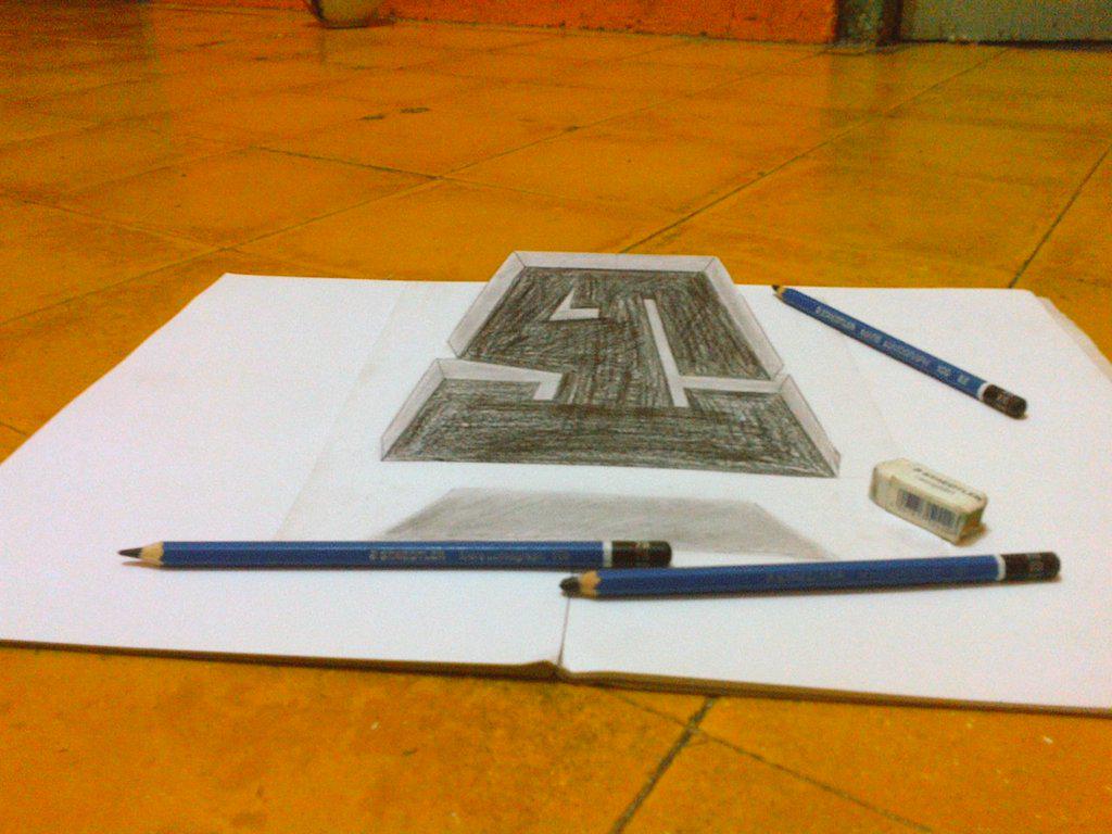 #Gambaryuk <a href="/DiqCss/">IG: @diq_css</a>: mencoba gambar 3D ????