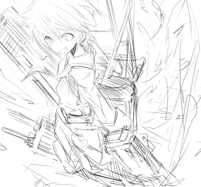 もがみん
#艦これ版深夜の真剣お絵描き60分一本勝負 