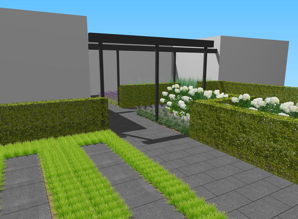 Met onze 3D-tuinontwerpen is het net alsof de tuin al klaar is.